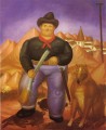 El cazador Fernando Botero